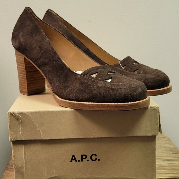 A.P.C. Shoes - A.P.C. Brown Suade Shoe